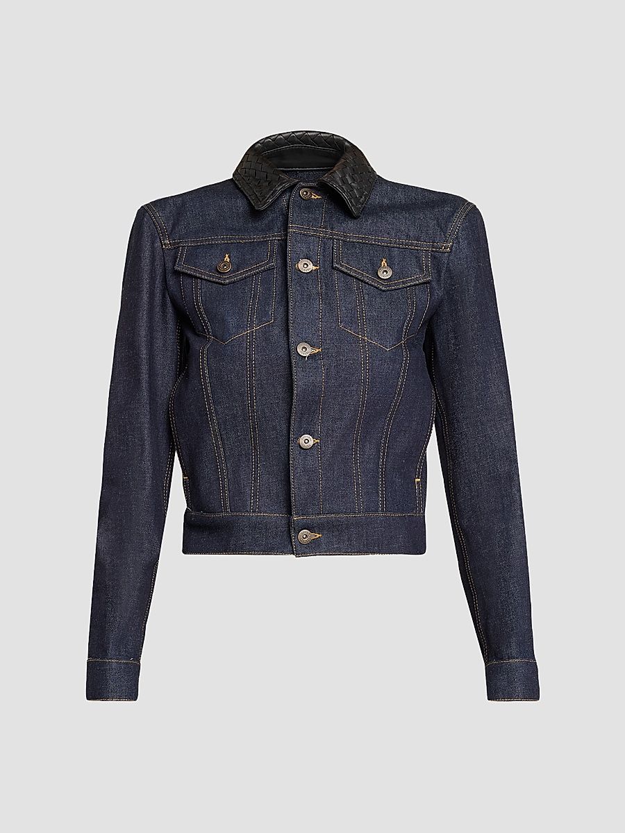 Women's Western Denim Jacket - Indigo - Size 0