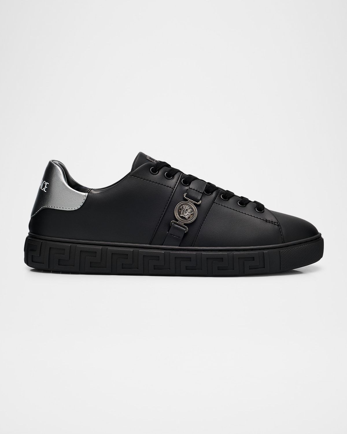 Men & apos;s Medusa Biggie Greca Low-Top Sneakers