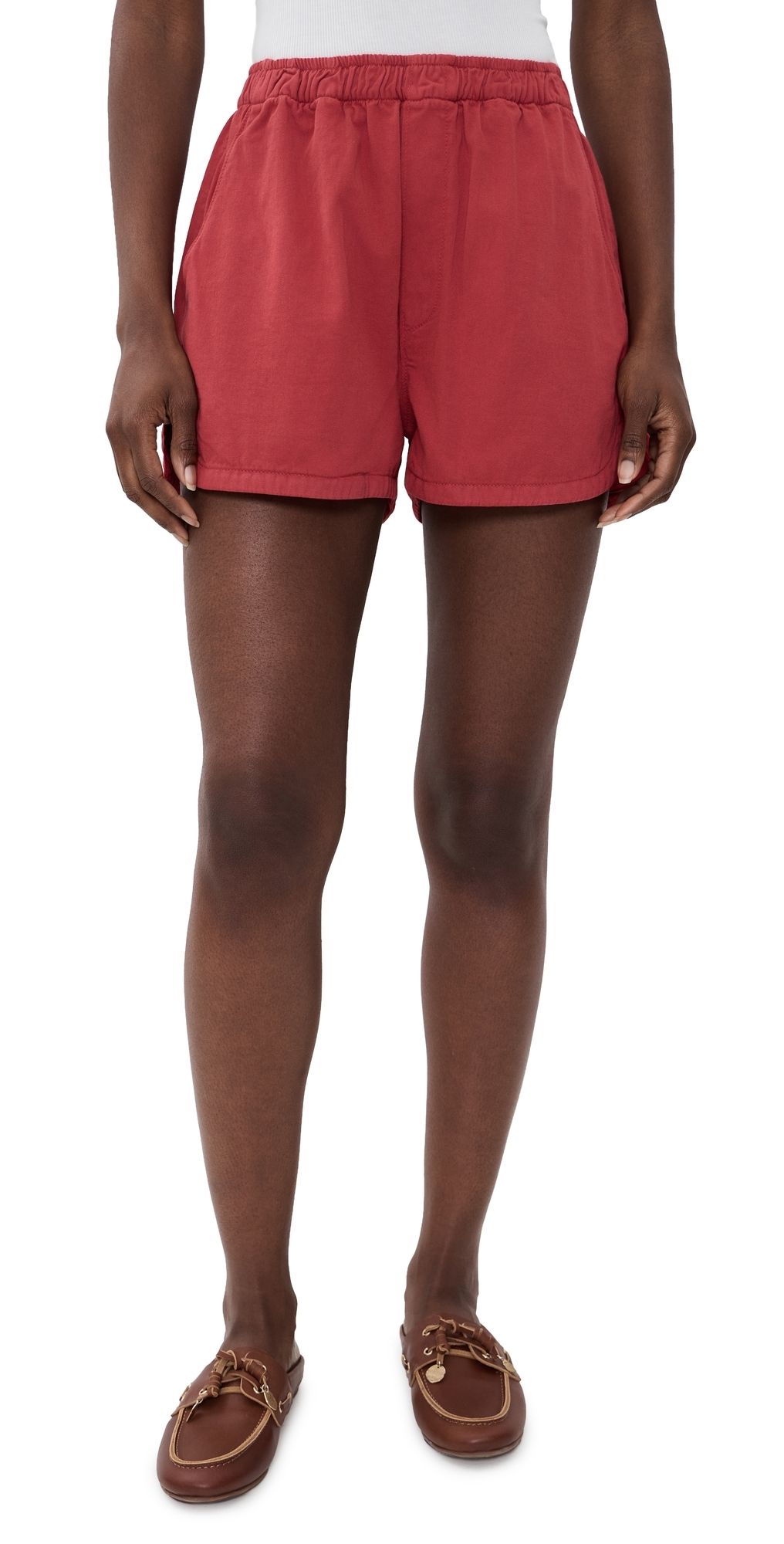 Jamie Haller The Track Shorts Red L
