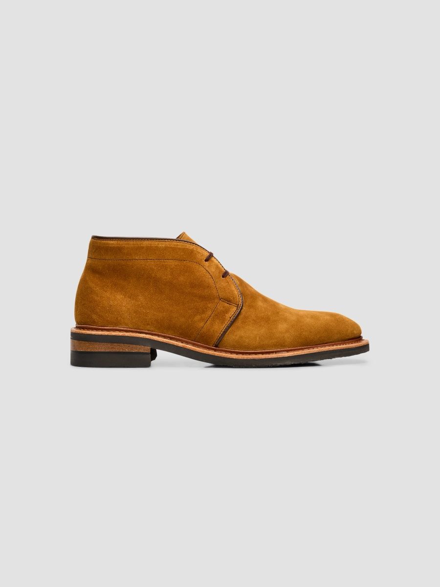 Allen Edmonds Men's Ridgley Suede Chukka Boots - Cinnamon Suede - Size 13
