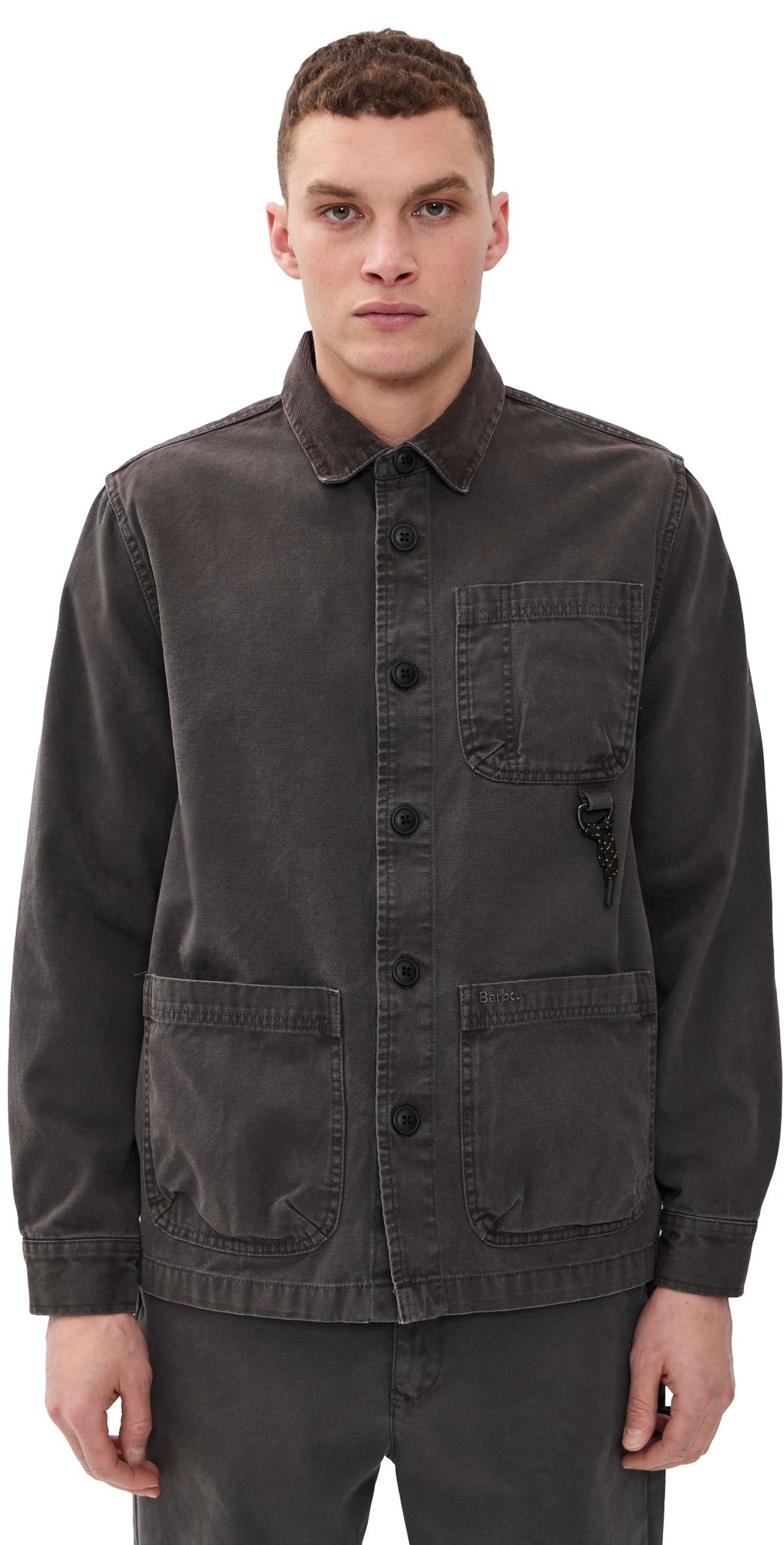 Barbour Bowland Shirt Jacket Black L