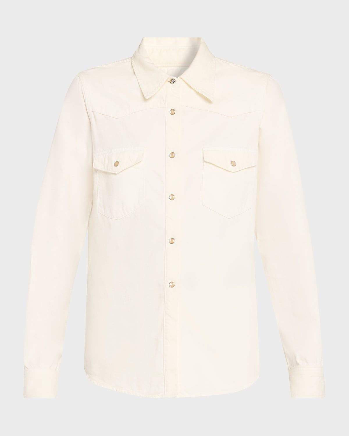 Travis Pearly-Snap Western Shirt