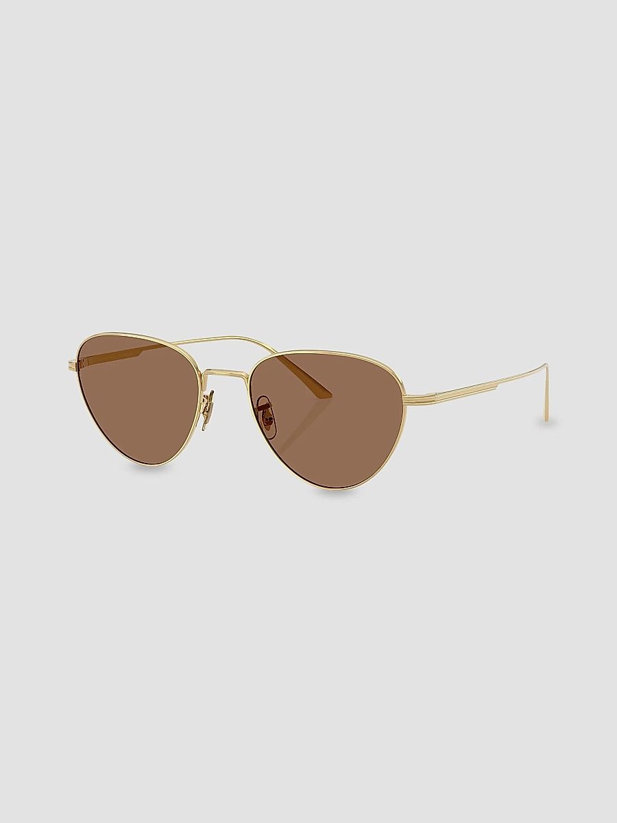 Oliver Peoples Women's Oliver Peoples x Khaite 52MM Cat-Eye Sunglasses - Gold Brown