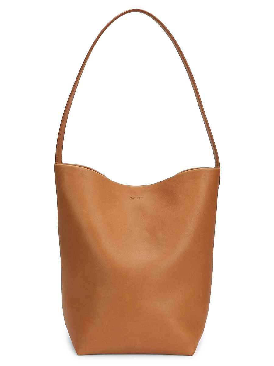 Women's Large Park North/South Leather Tote - Sandpit