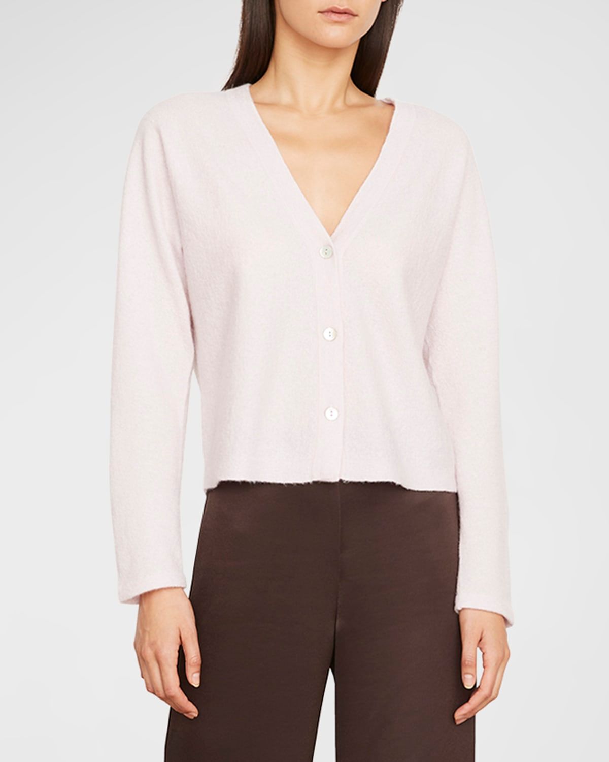 Dolman-Sleeve Cashmere Cardigan