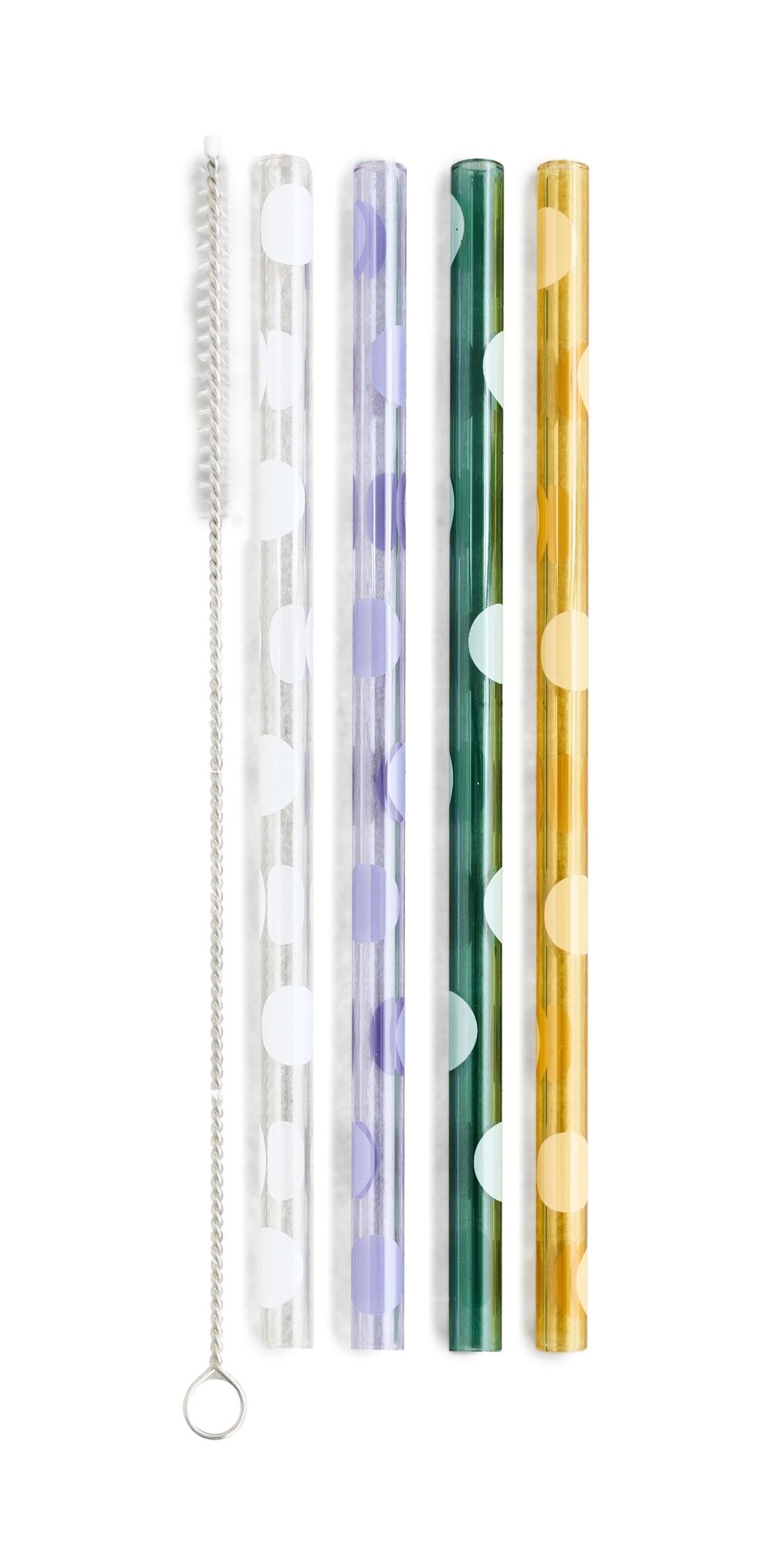 FAZEEK Polka Dot Straws Multi One Size