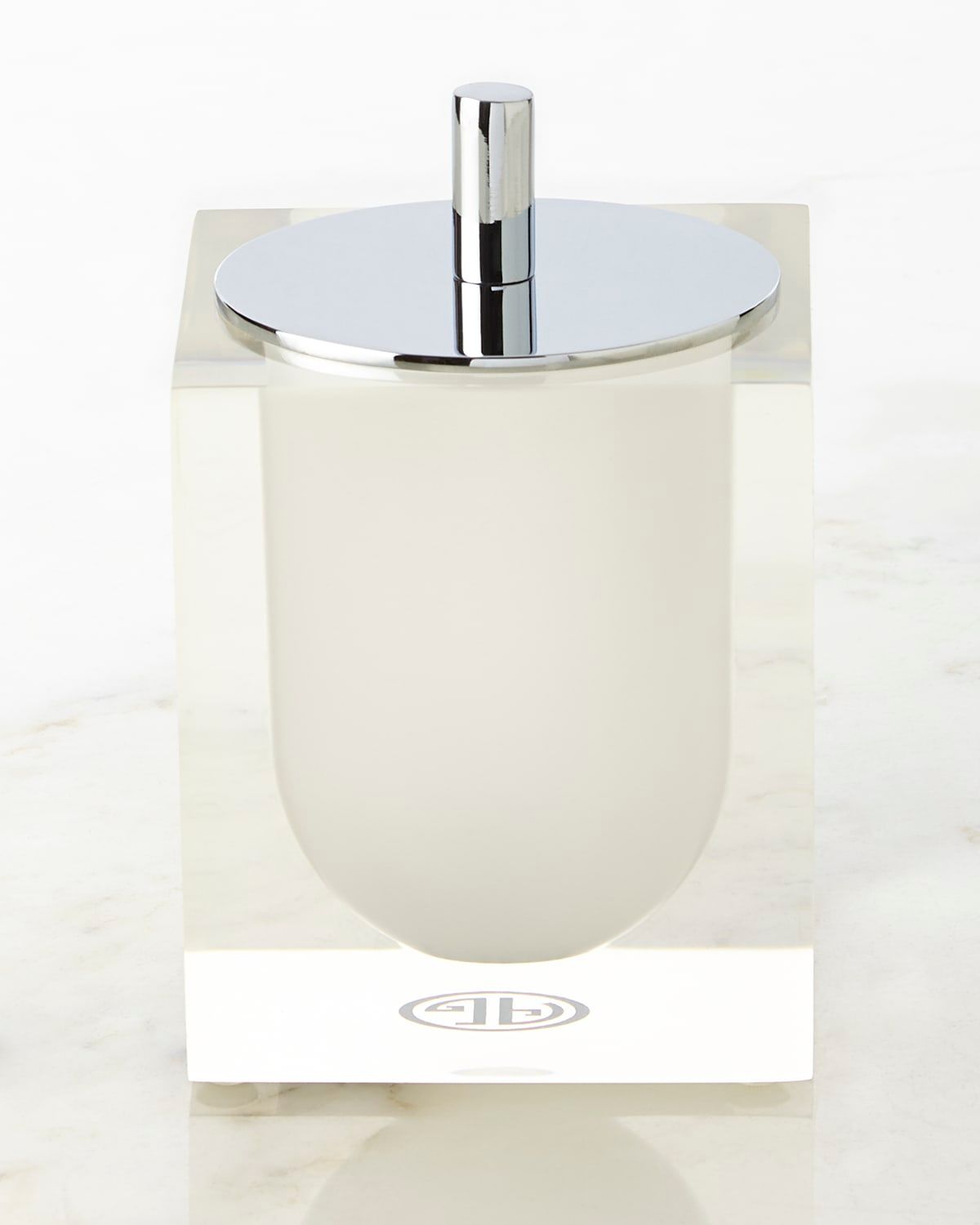 White Hollywood Amenity Holder