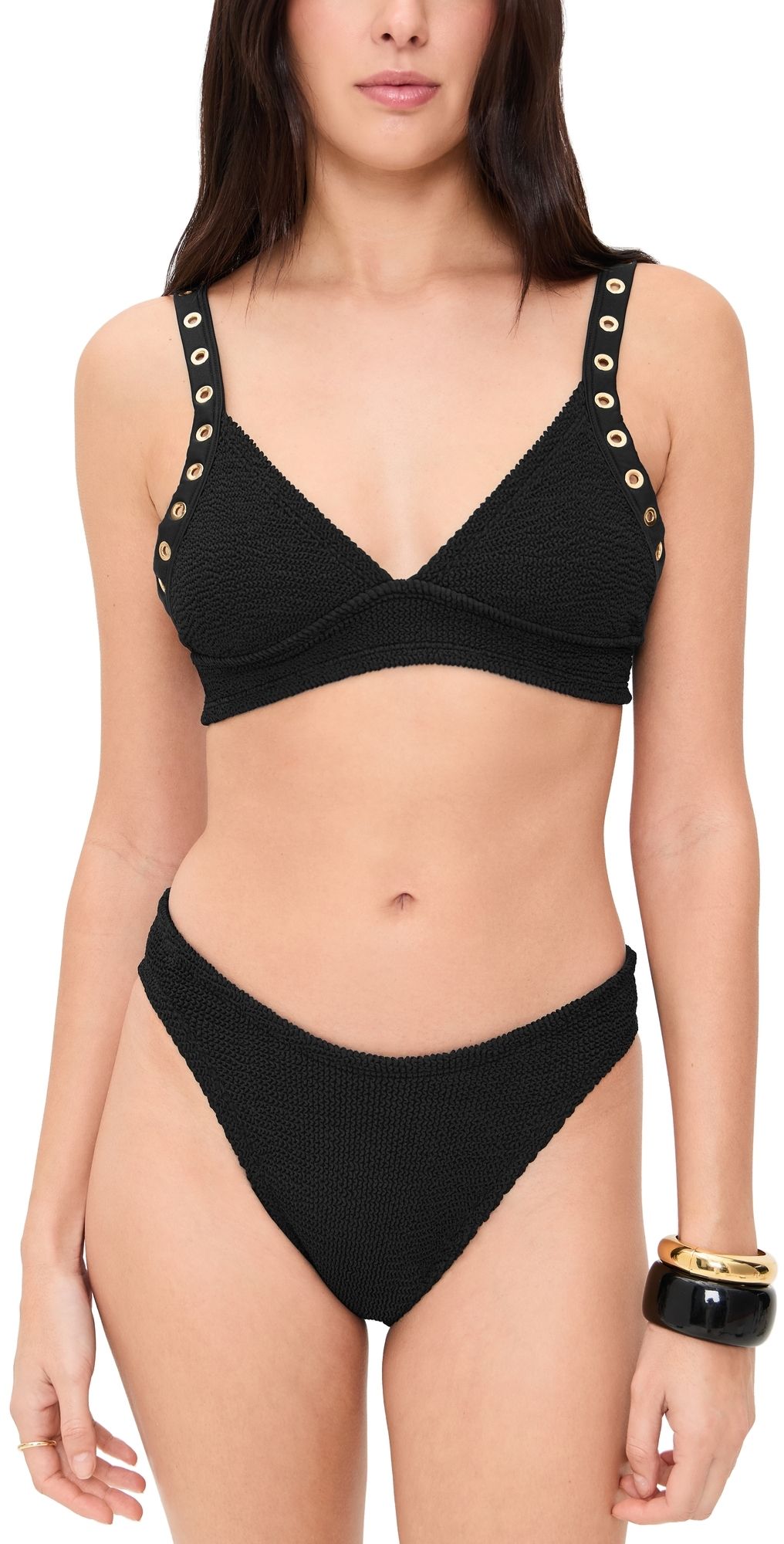 Hunza G Tessa Bikini Set Black One Size