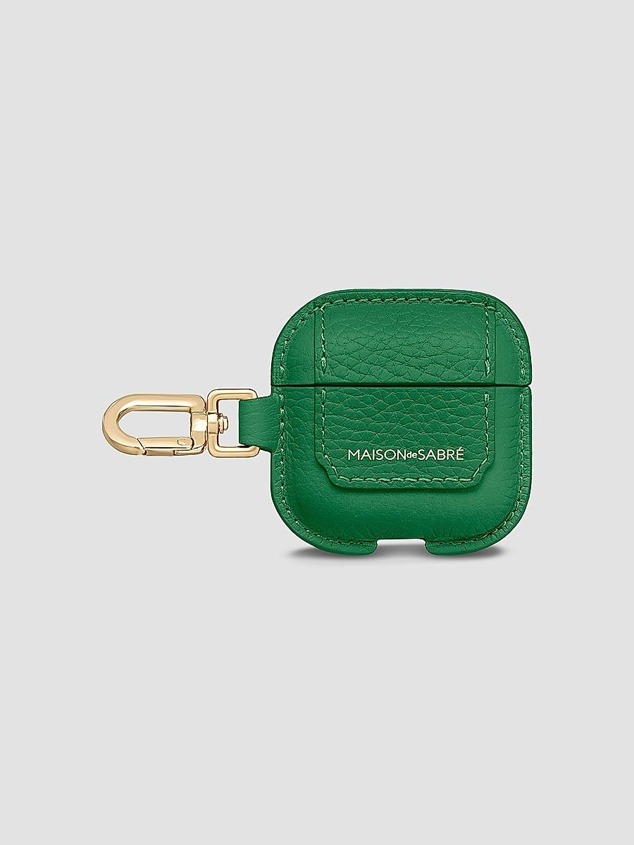 Maison de Sabre Women's The AirPods 4 Case Charm - Emerald Green