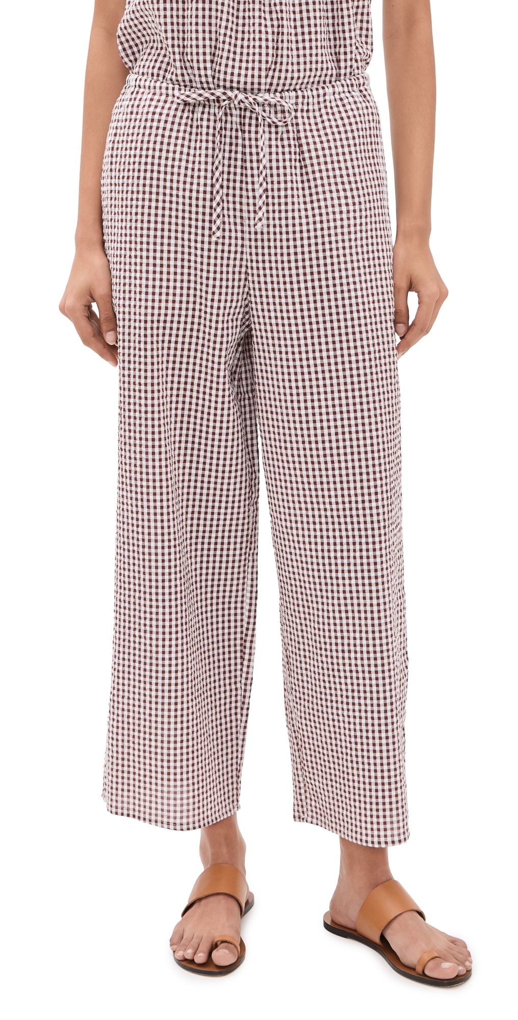 Joe's Jeans The Brynn Pants Macchiato Gingham L