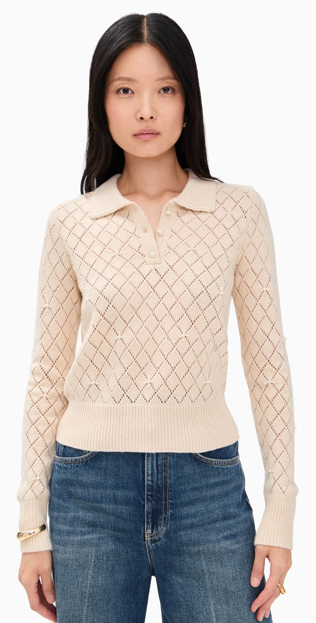 ASTR the Label Aspyn Sweater Natural M