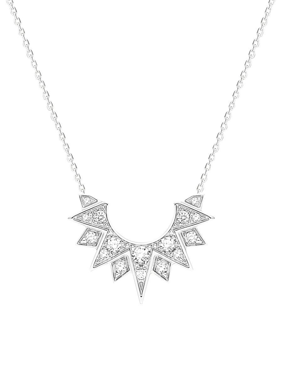 Women's Sunlight 18K White Gold & Diamond Pendant Necklace