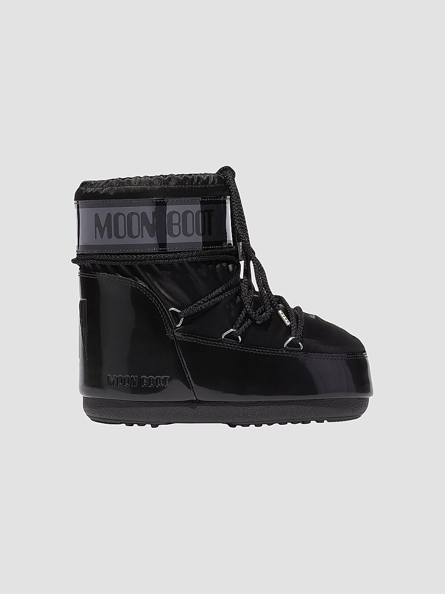 Men's Unisex Icon Low Glance Snowboots - Black - Size 2