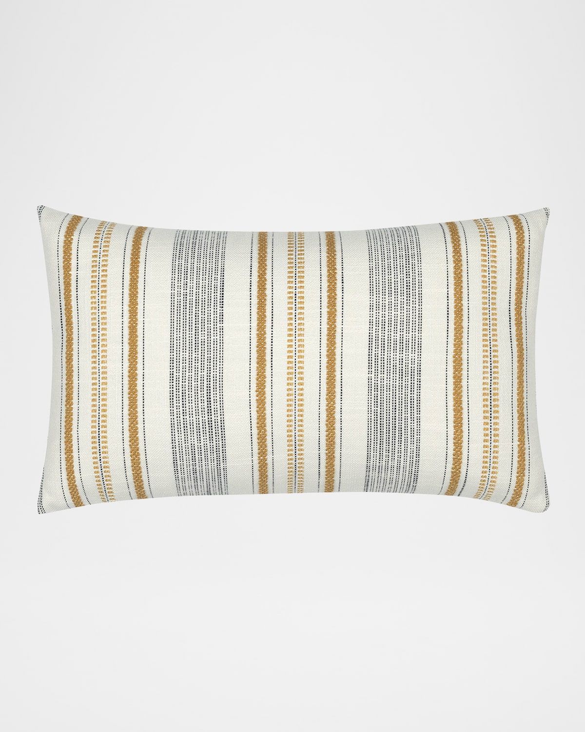 Pathway Gold Indoor/Outdoor Lumbar Pillow, 12" x 20"