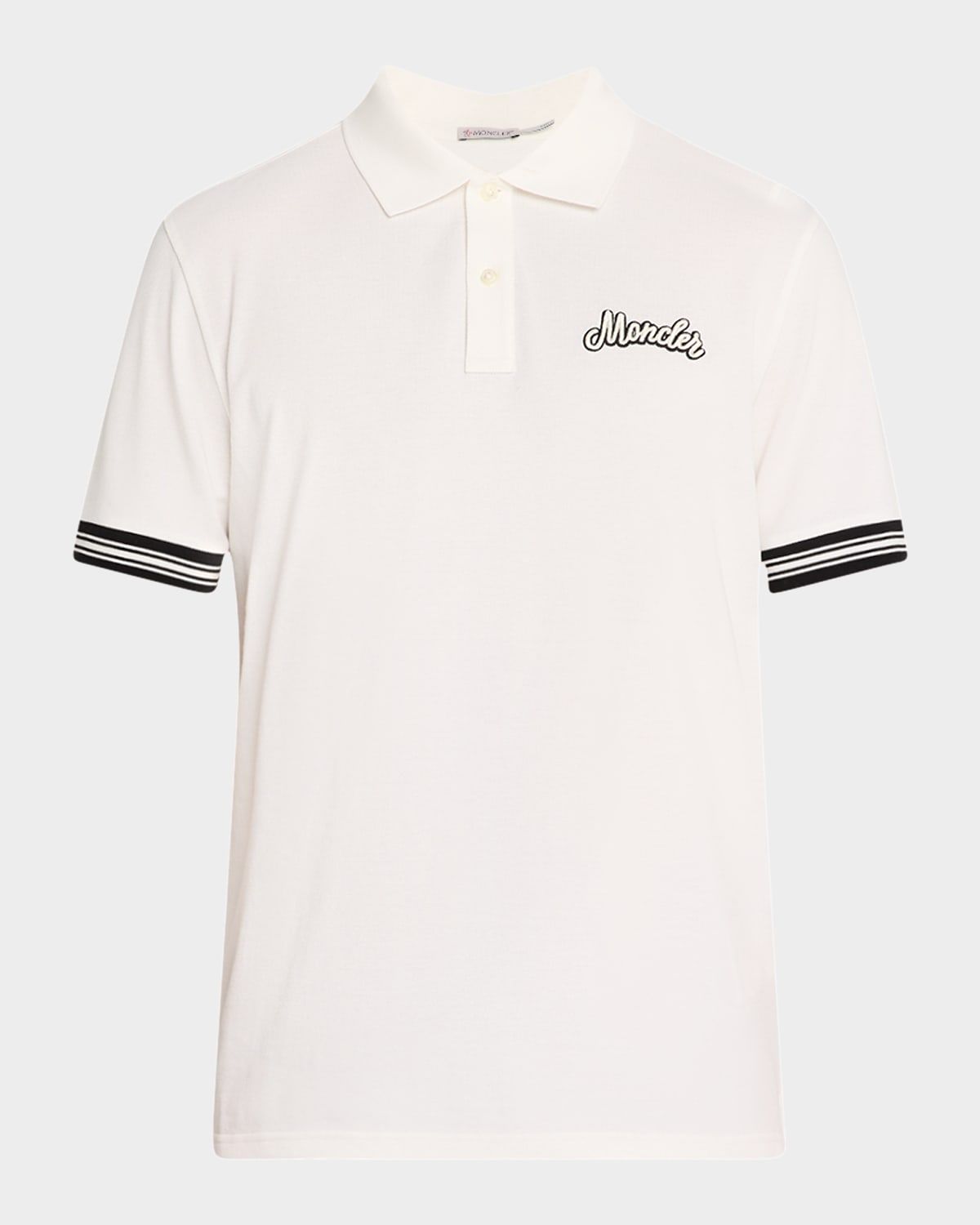 Men & apos;s Cotton Logo Polo Shirt