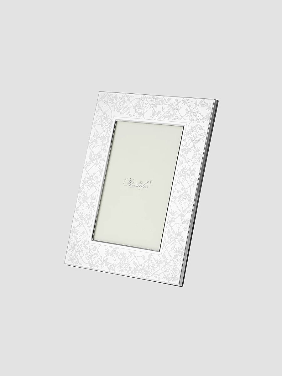 Christofle Les Fables Stainless Steel 4" x 6" Frame - Fables De Solins