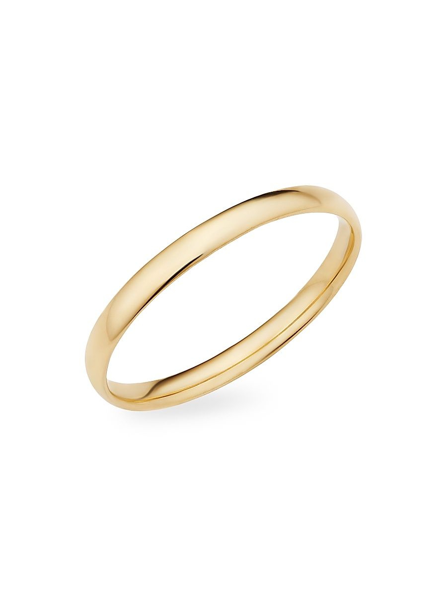 Women's 14K Yellow Gold Forever Band Stack Ring - Yellow Gold - Size 9.5