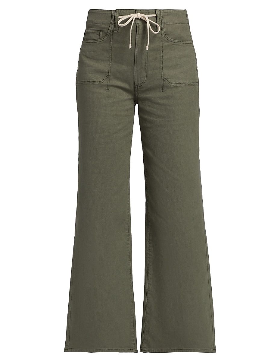 Women's Ari Drawstring Pants - Vintage Ivy Green - Size 32