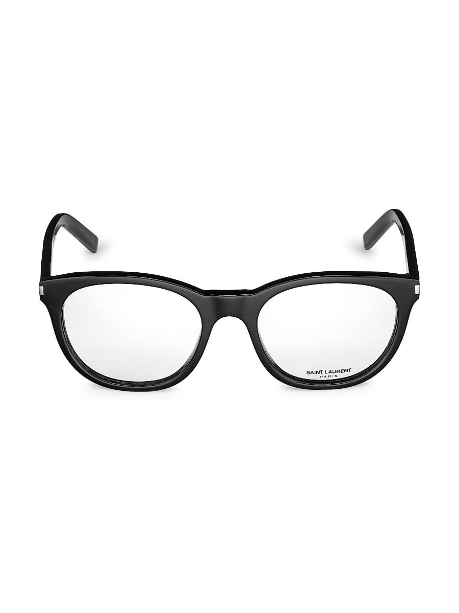 Women's 53MM Pantos Optical Glasses - Black