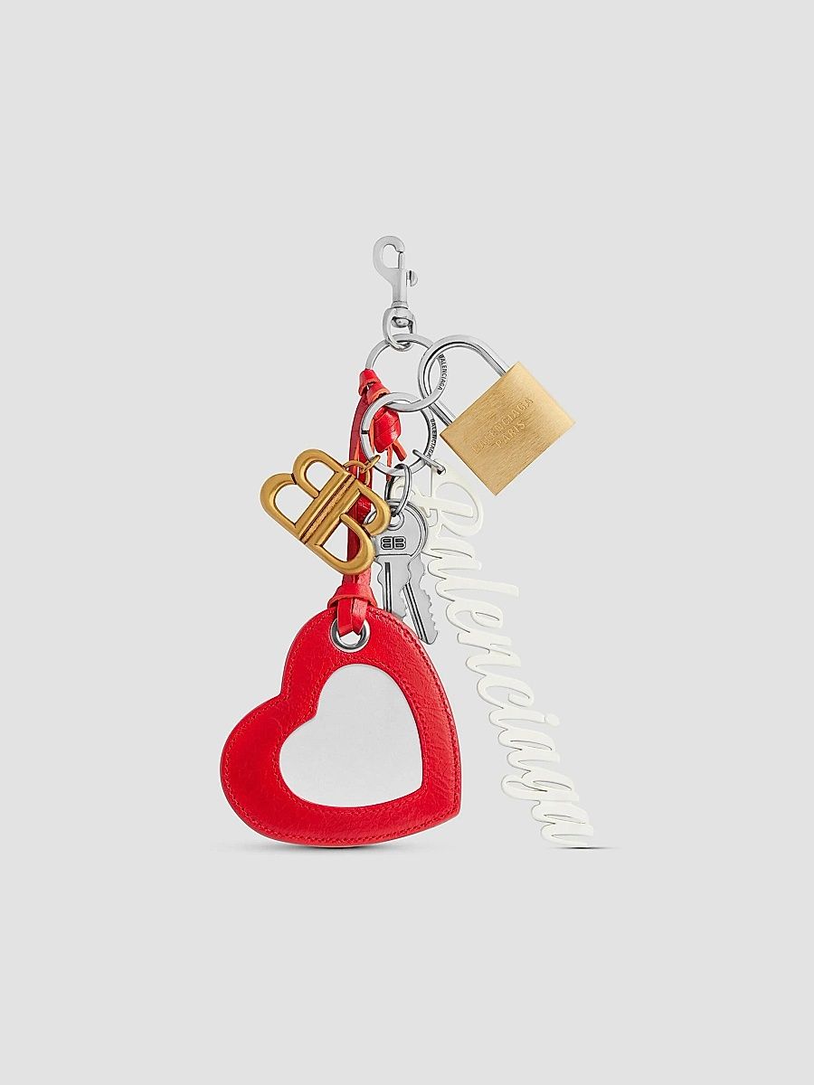 Balenciaga Men's Paloma Keychain - Multicolor