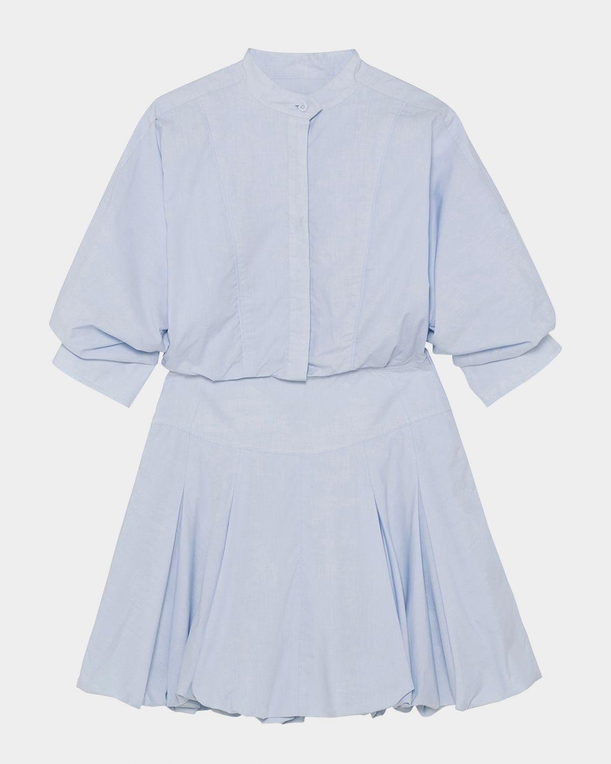 Effie Mini Bubble Shirtdress