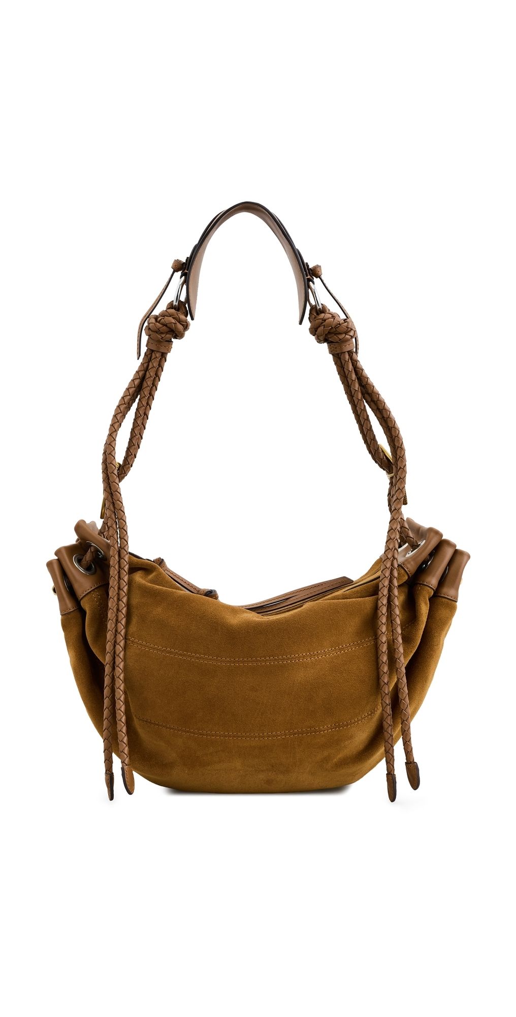 Isabel Marant Maia Medium Shoulder Bag Cognac One Size