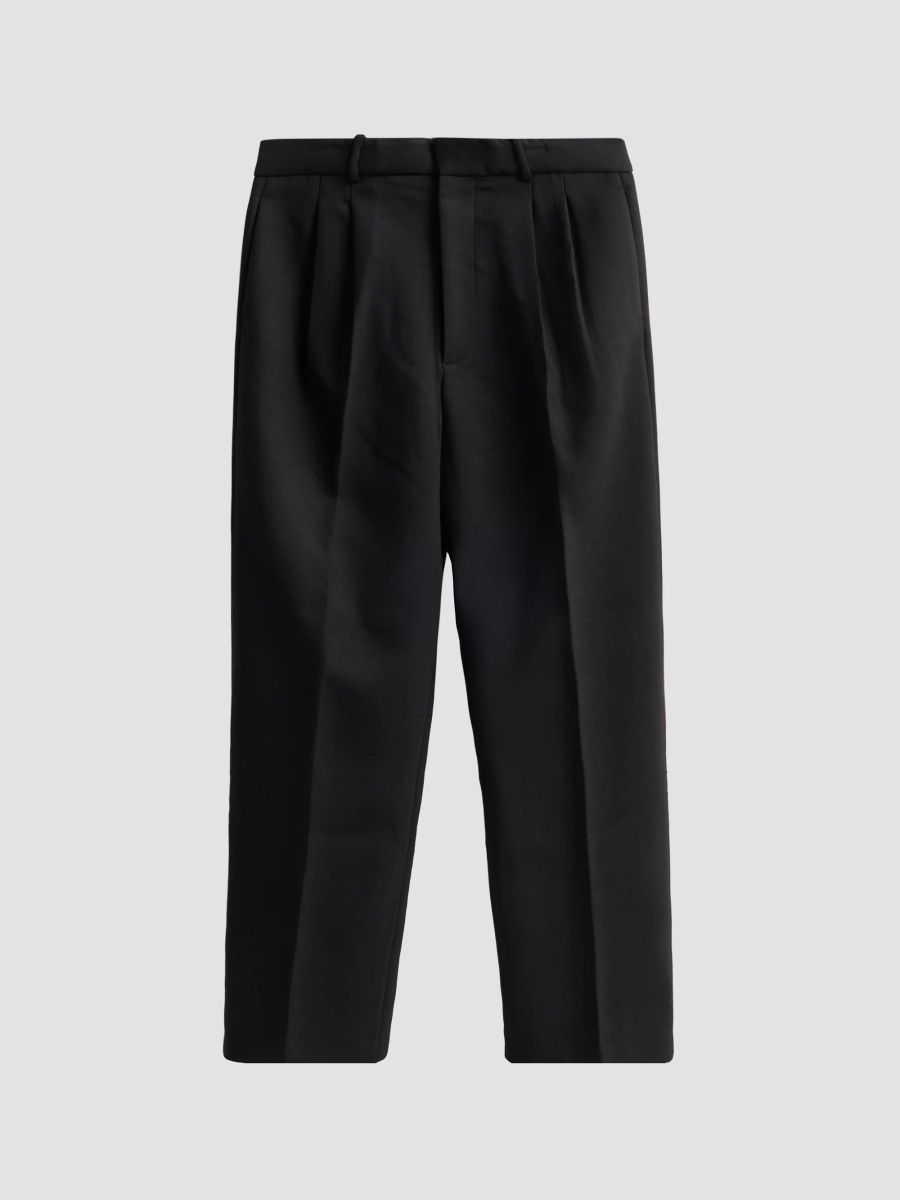 SIMKHAI Men's Julian Pleated Trousers - Black - Size 31