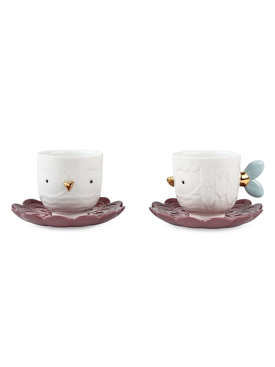 Kawki Cups & Saucers Set