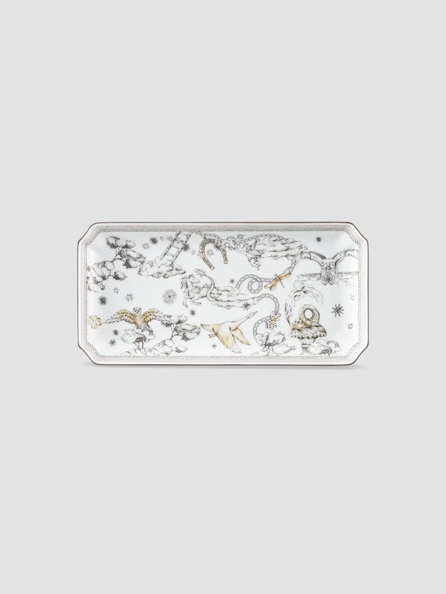Ginori 1735 Fortunae Large Rectangular Tray - Fortunae