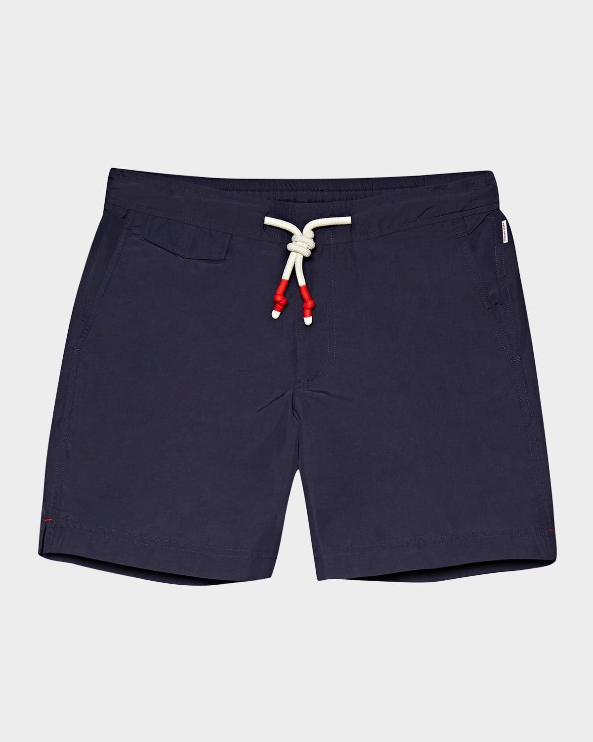 Men & apos;s Drawstring Mid-Length Swim Shorts