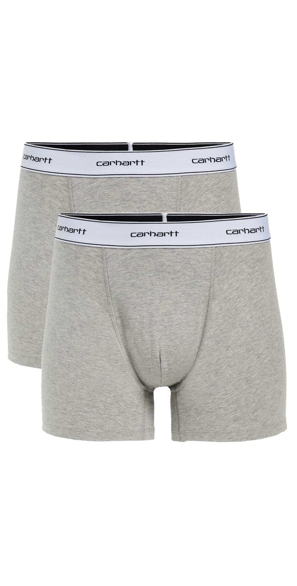 Carhartt WIP Two-Pack Cotton Trunks Grey Heather XL