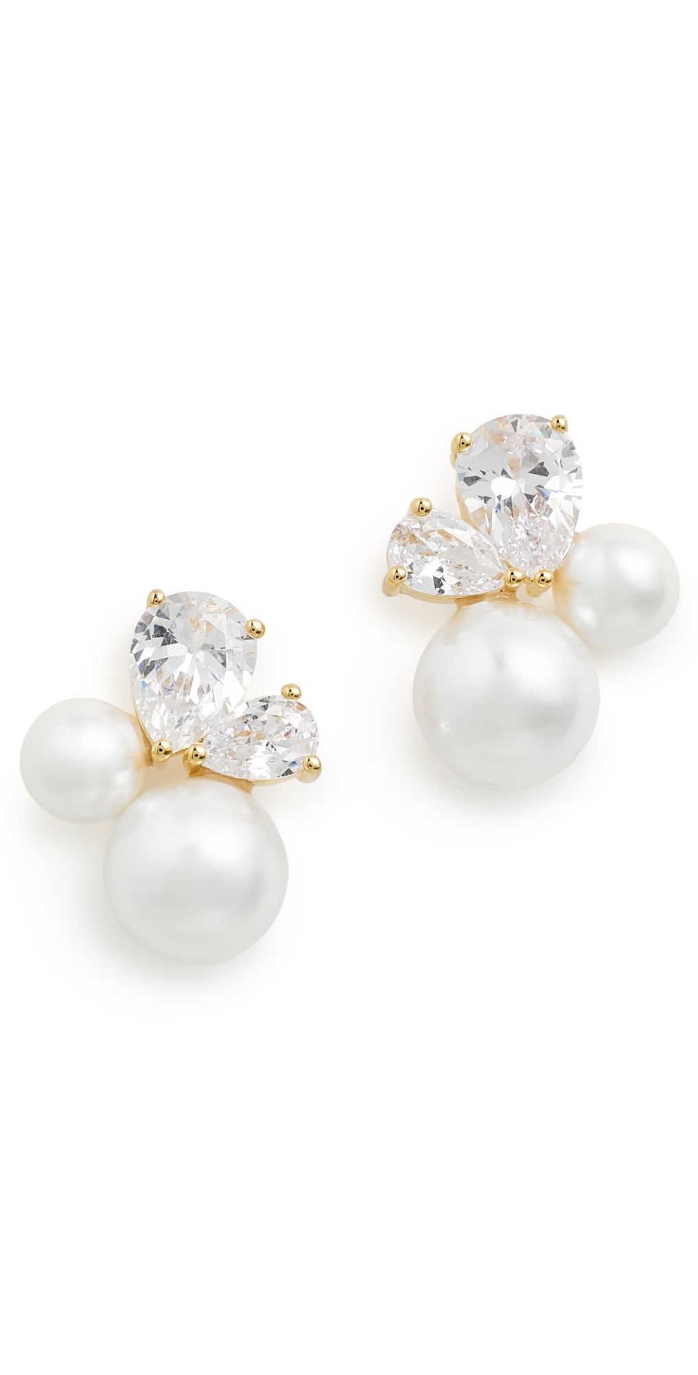 éliou Sopra Earrings White One Size
