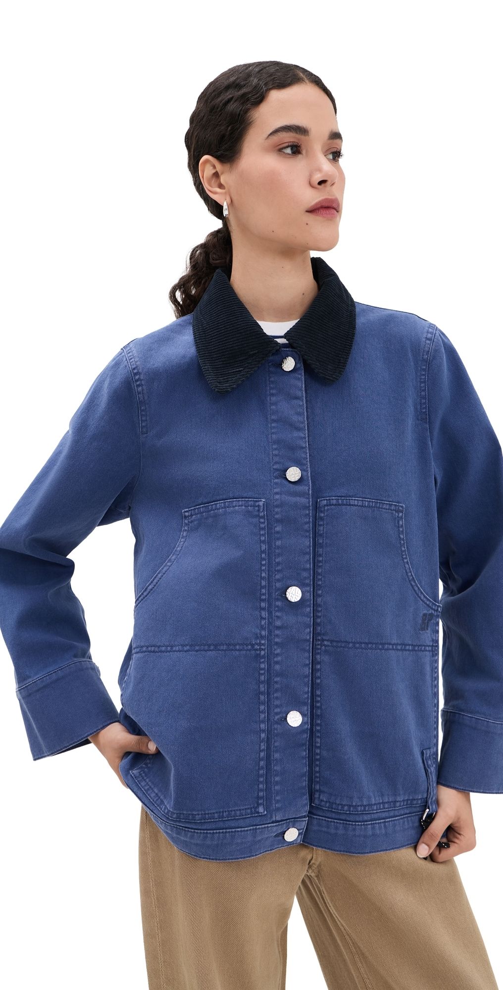 BAUM UND PFERDGARTEN Benilda Denim Jacket Twilight Blue 42