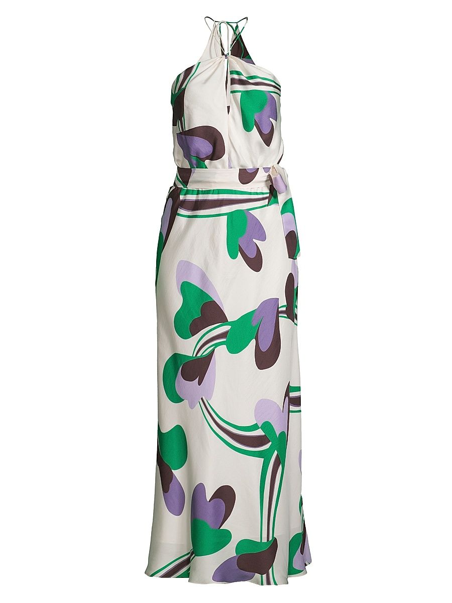 Women's Veruschka Silk Halter Dress - Size 10