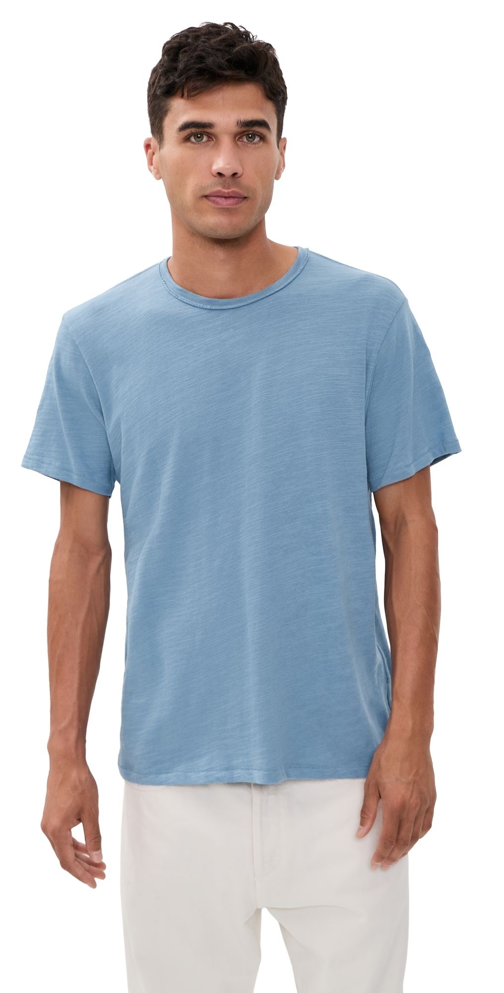 rag & bone Classic Flame Tee Fogbl XXL