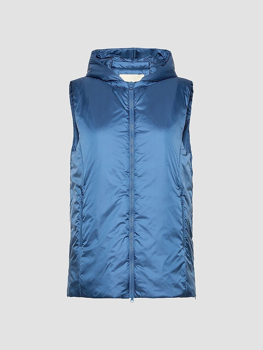 Women's Water Repellent Padded Gilet - Avio - Size 2