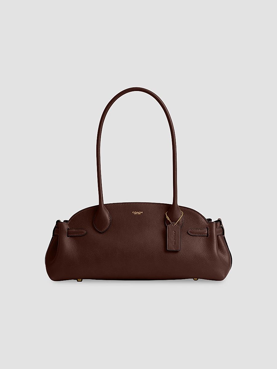 COACH Women's Soft Empire 34 Leather Carryall - Maple