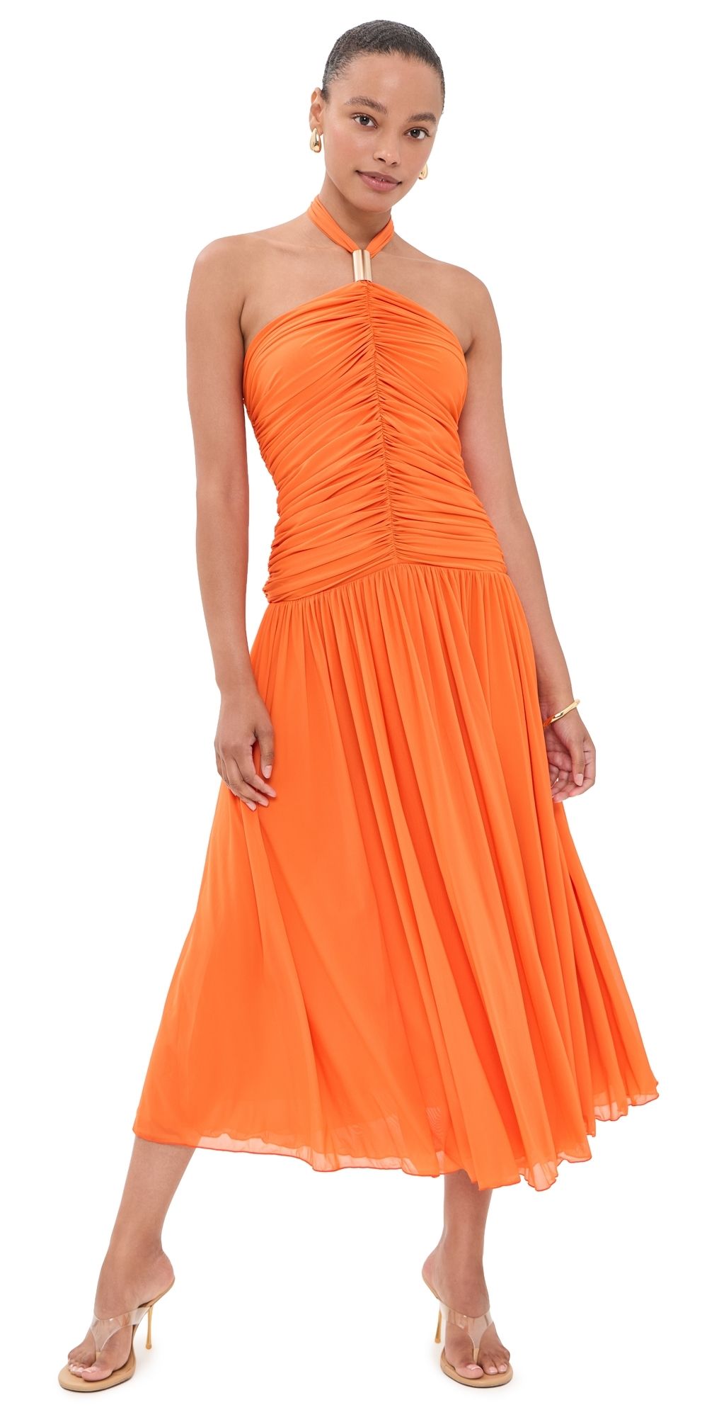 Ronny Kobo Wrenley Midi Dress Clementine M