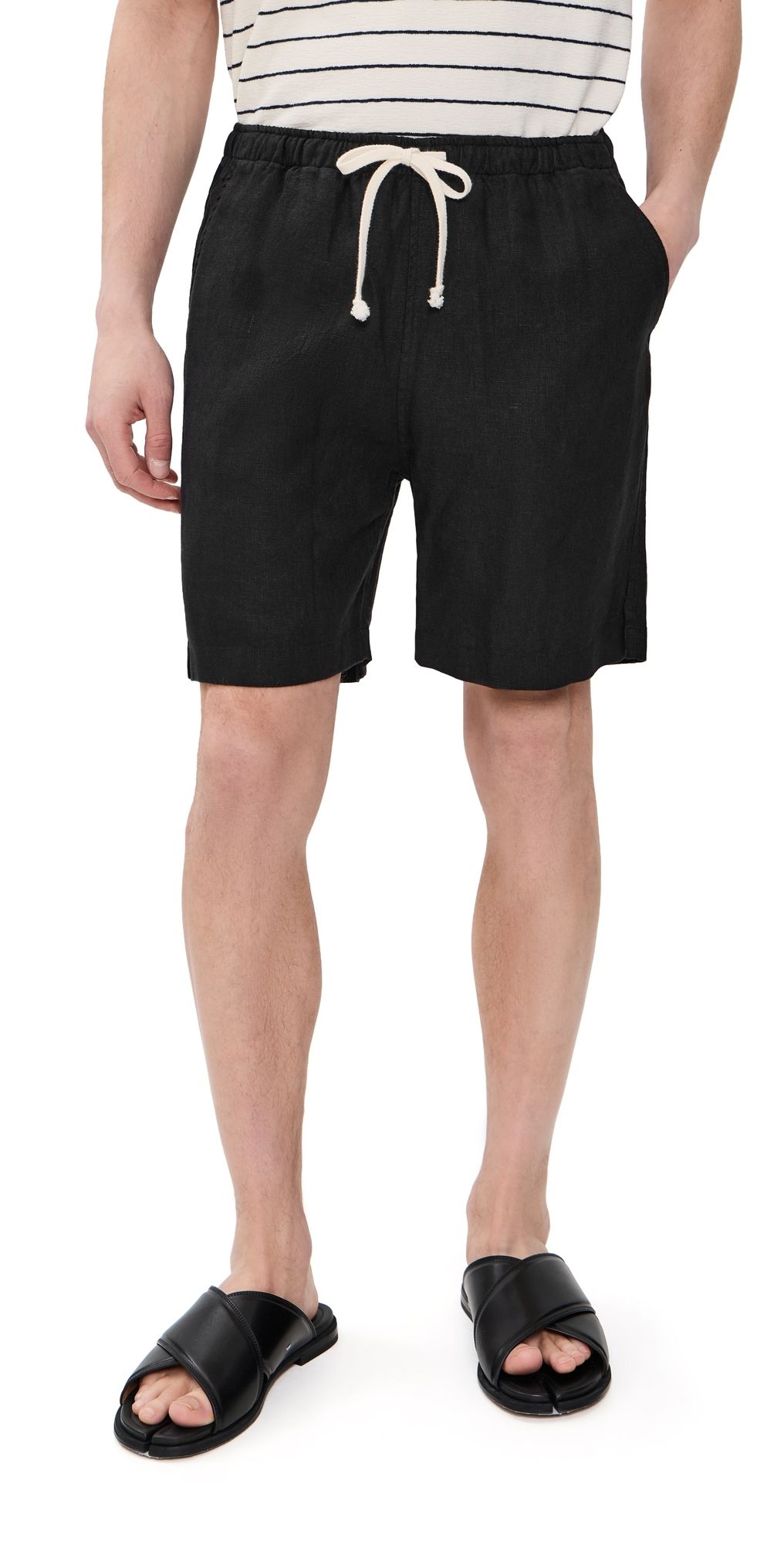 Alex Crane Linen Bo Shorts 7 Night M