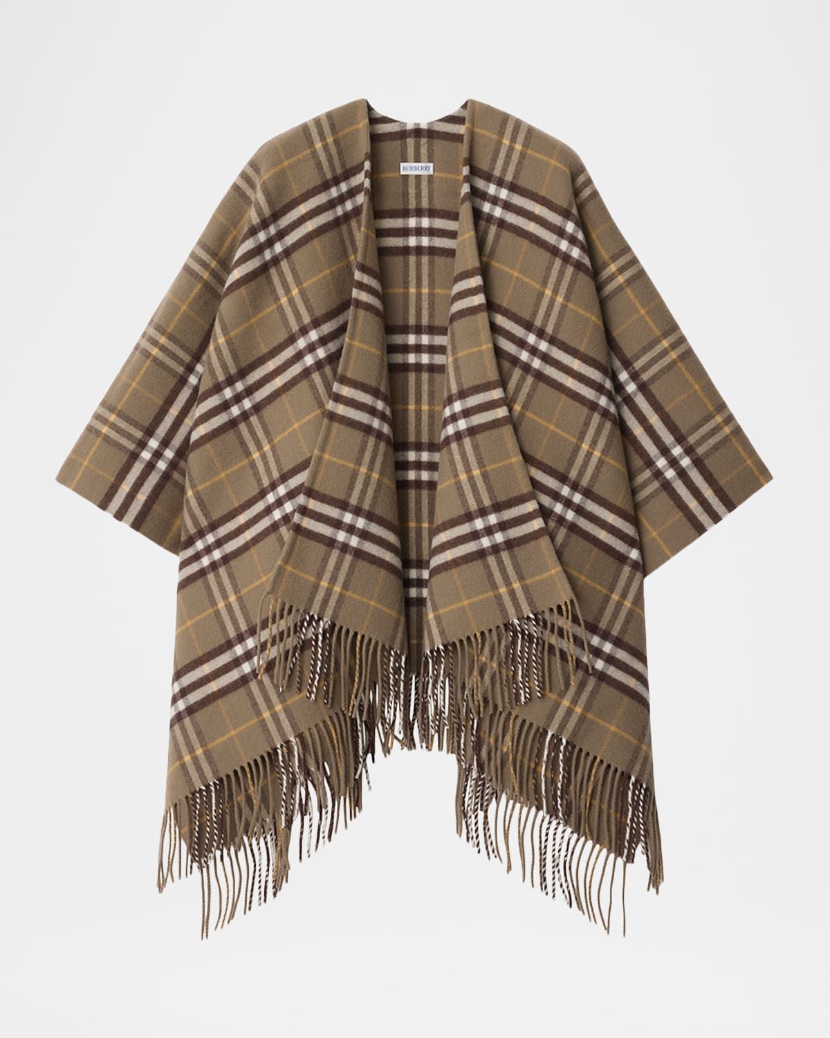 St. Charlotte Double-Faced Wool Cashmere Cape