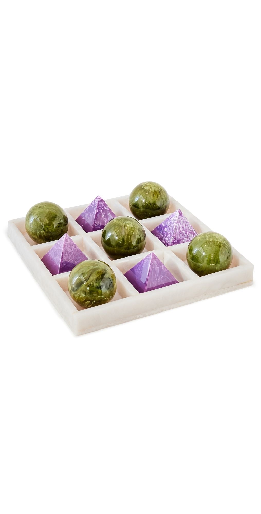 Jonathan Adler Mustique Tic Tac Toe Set - 33689 Multi One Size