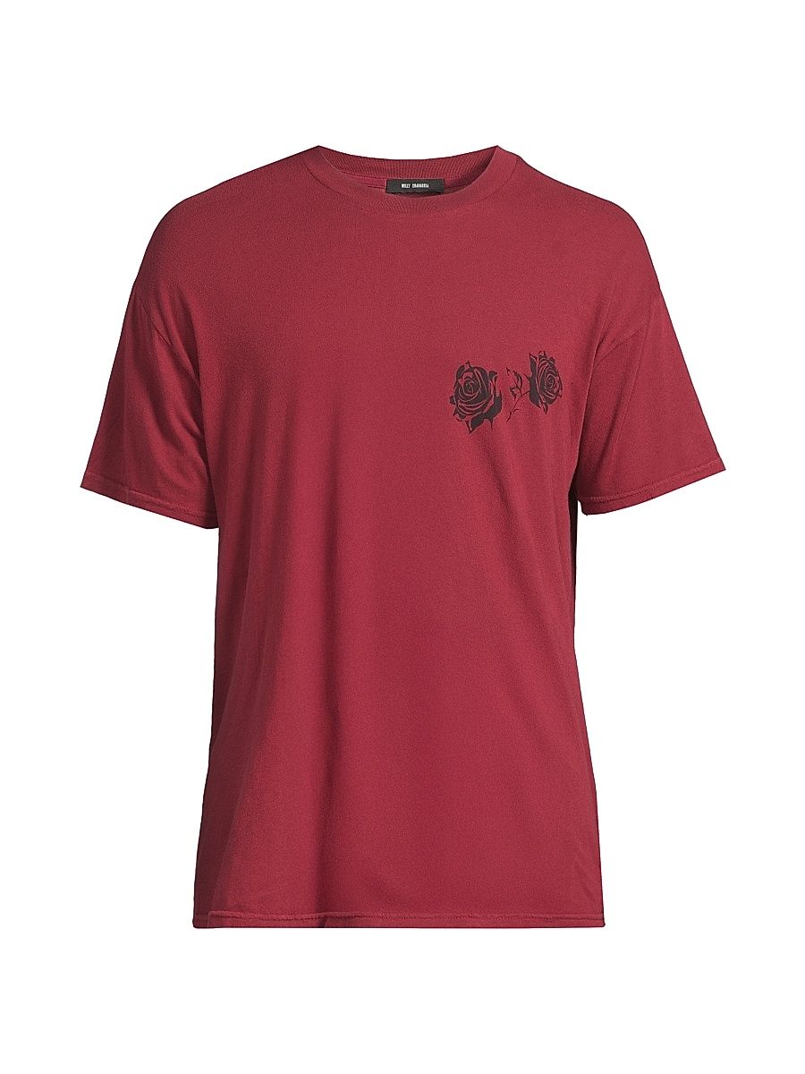 Men's Proverb Easy T-Shirt - Red - Size Large
