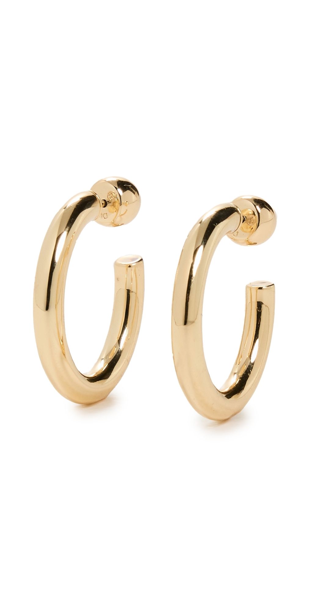 Gorjana Carter Small Hoops Gold One Size