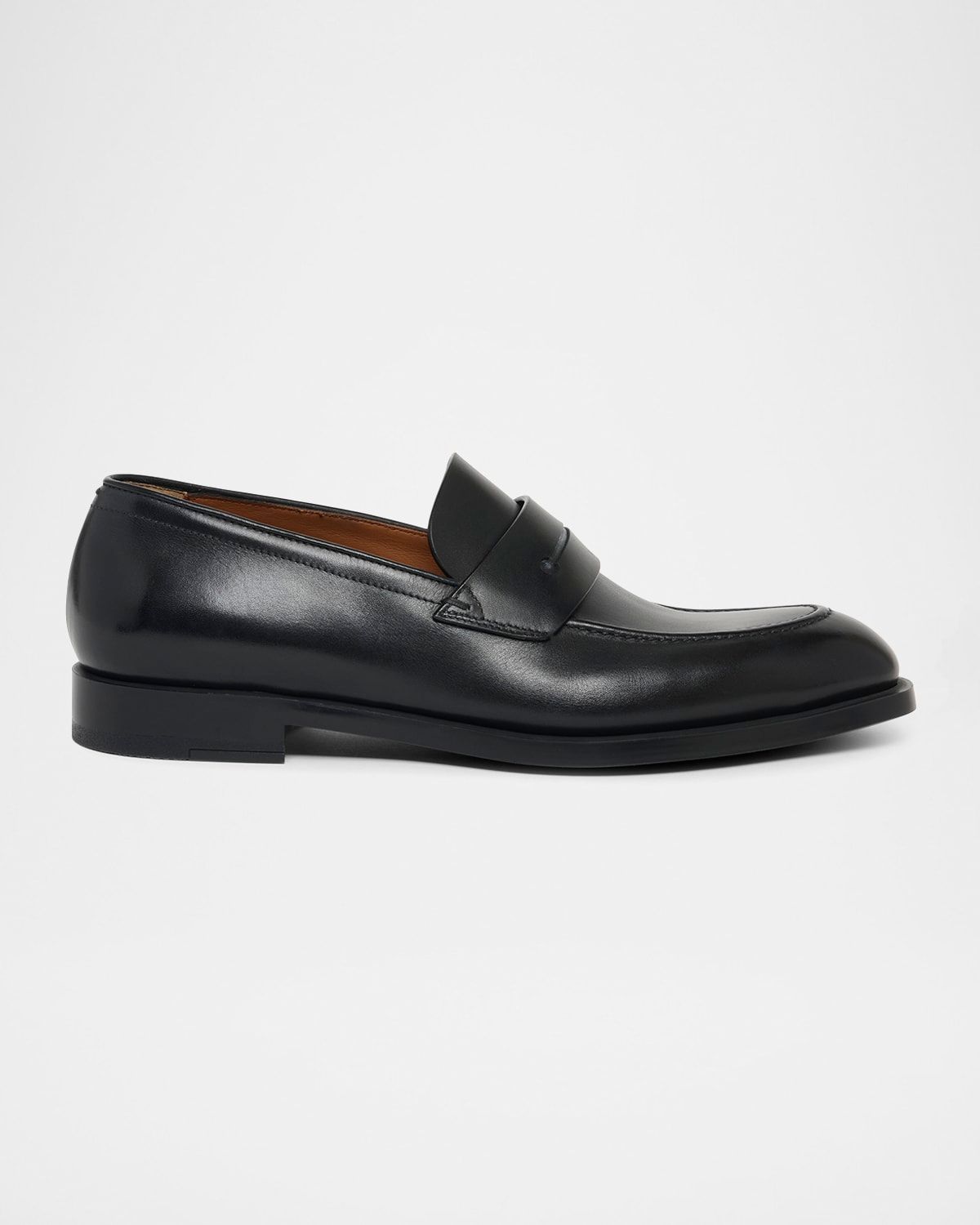 Men & apos;s Calfskin Penny Loafers