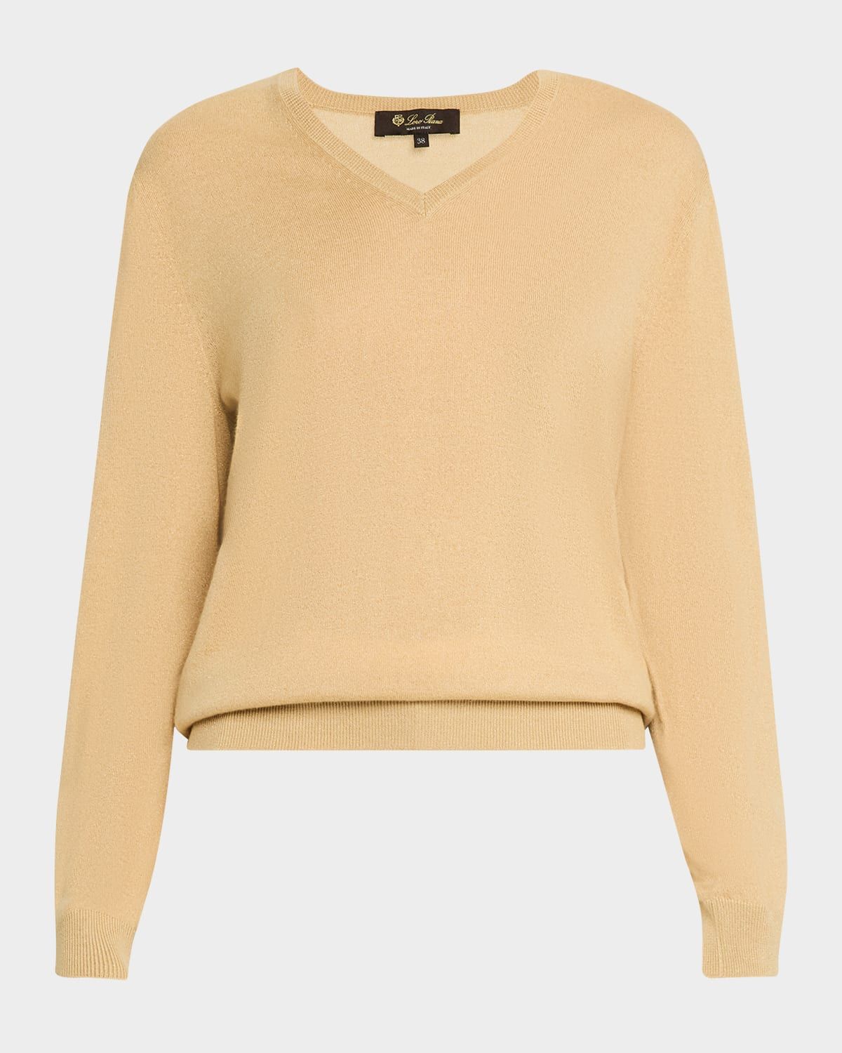 Luciole V-Neck Cashmere Sweater