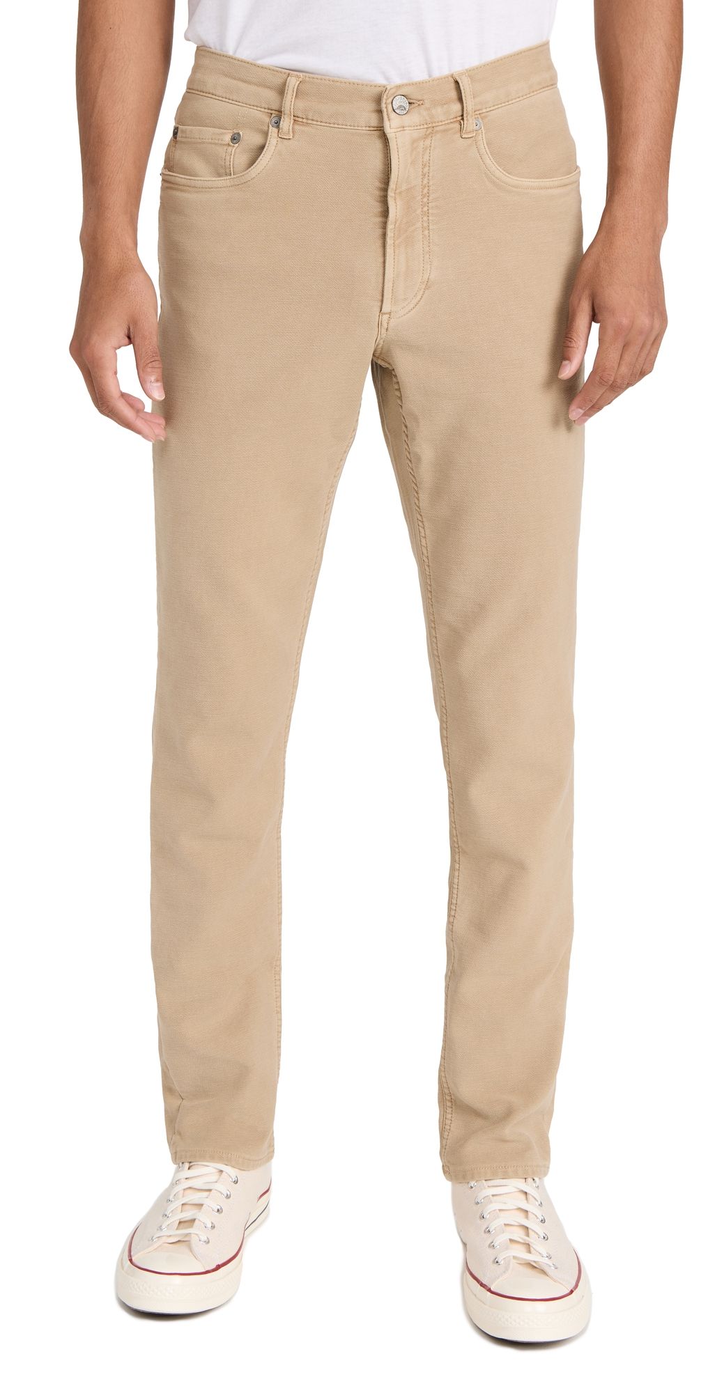 Faherty Stretch Terry 5 Pocket Pants Desert Khaki 31
