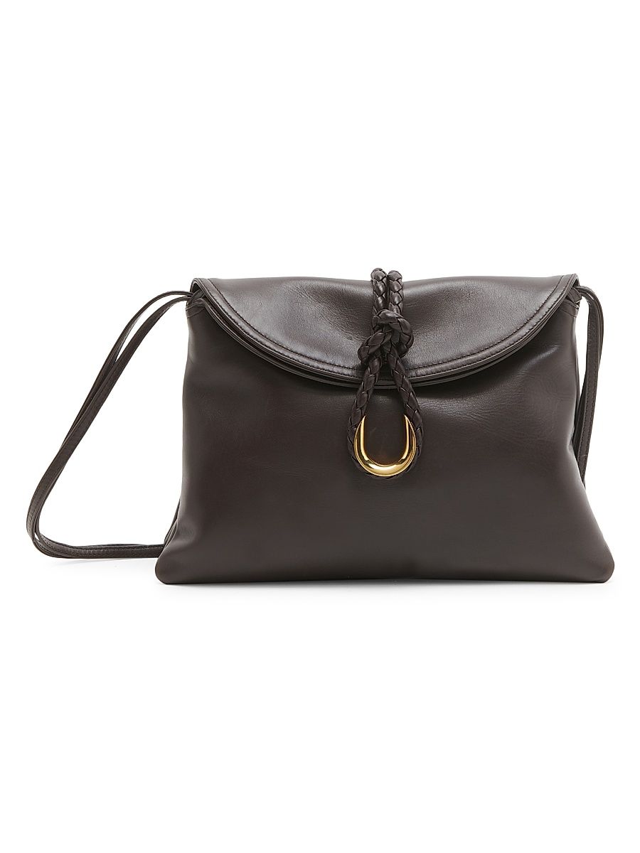 Women's Small Liberta Leather Shoulder Bag - Fondant