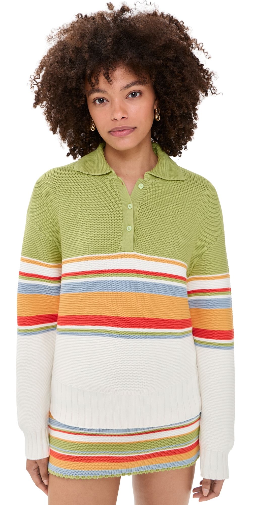 Solid & Striped The Cleo Pullover St. Barths Stripe M