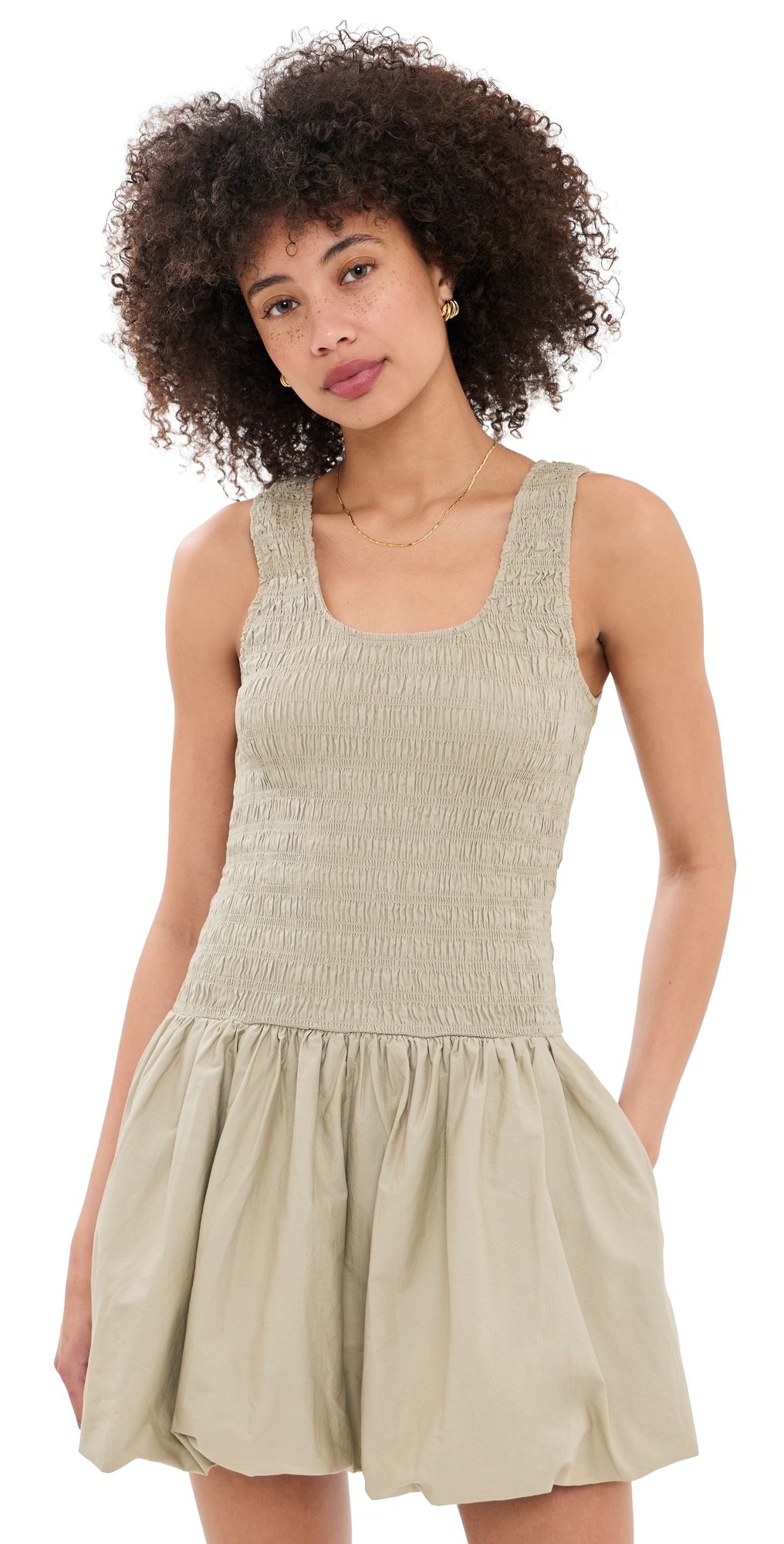 Pistola Ilona Bubble Hem Dress Mist S