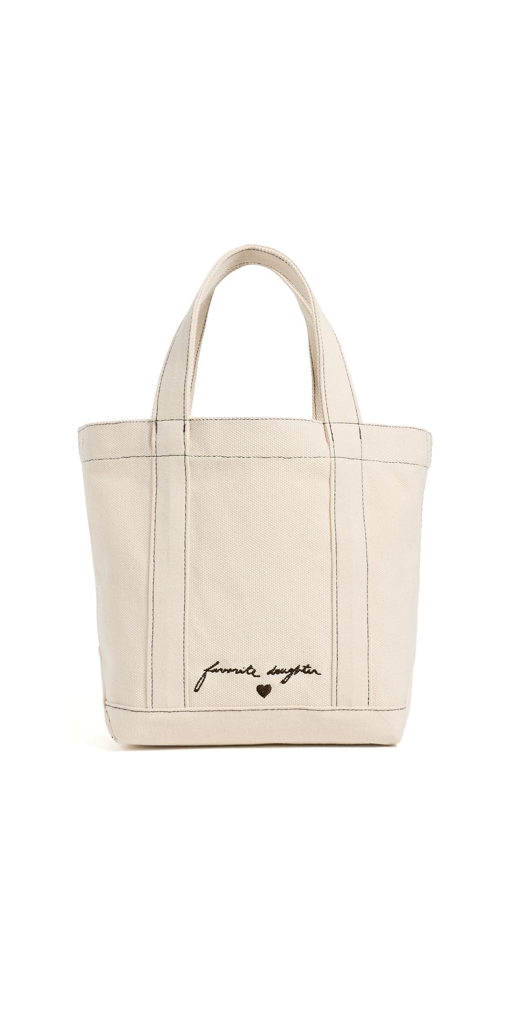Favorite Daughter The Canvas Minnie Tote Natural/Brown One Size